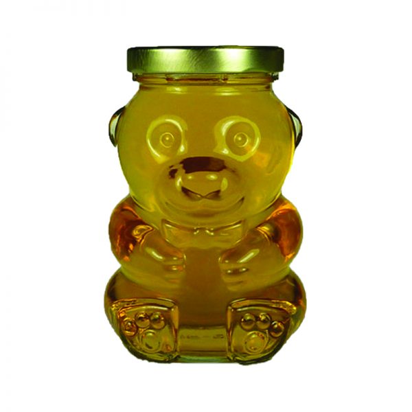 12 oz. Glass Bear Jar